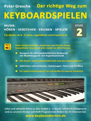 cover image of Der richtige Weg zum Keyboardspielen (Stufe 2)